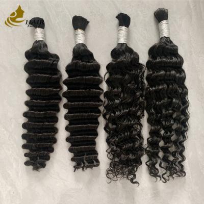 Virgin Natural European 100% Human Braiding Hair Bulk
