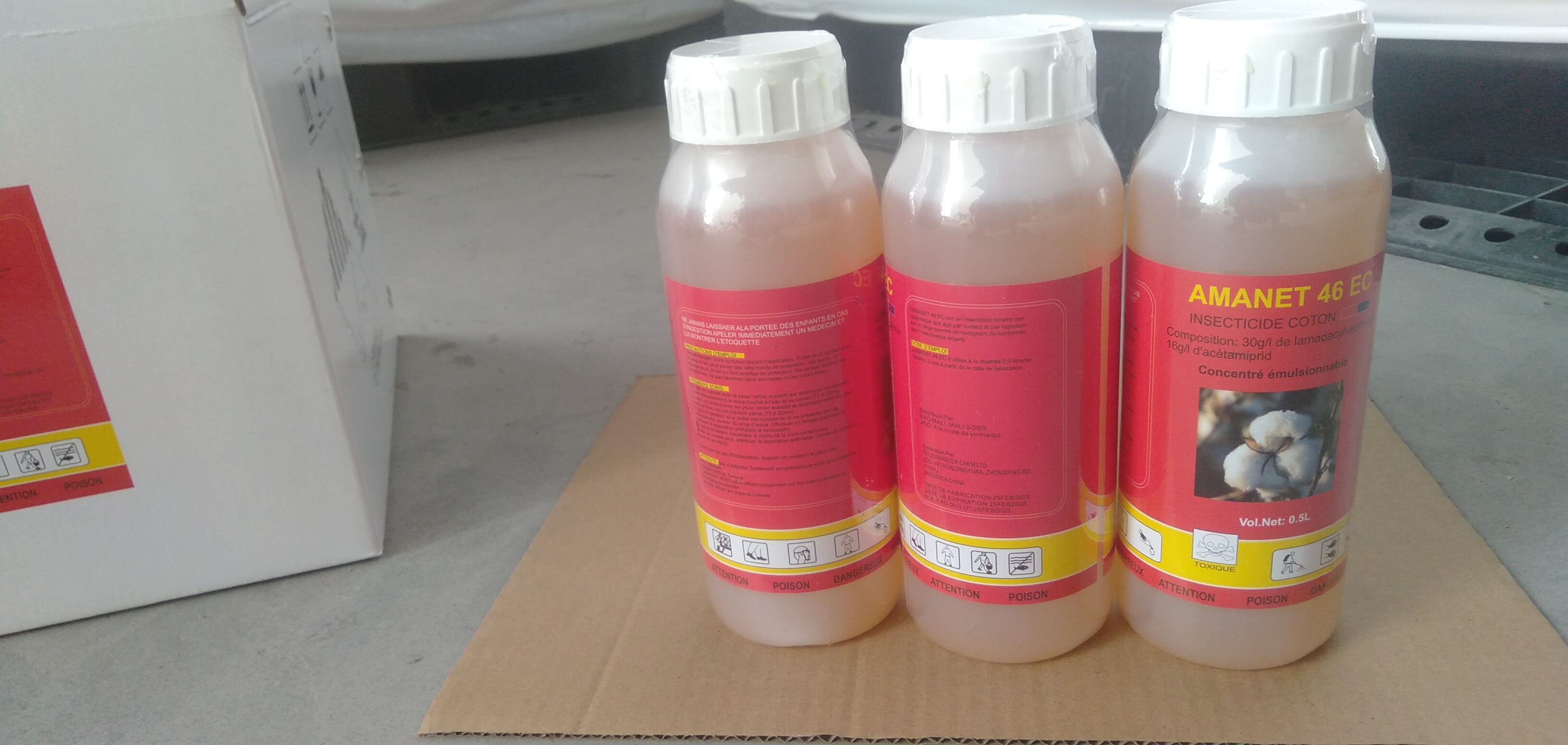 Lambda-Cyhalothrin 15g/L Acetamiprid 20g/L Dual-Active Insecticide for Effective Crop Pest Control