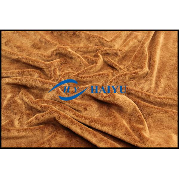 100% polyester soft minky fabric/(grey fabric)/ baby clothing fabric