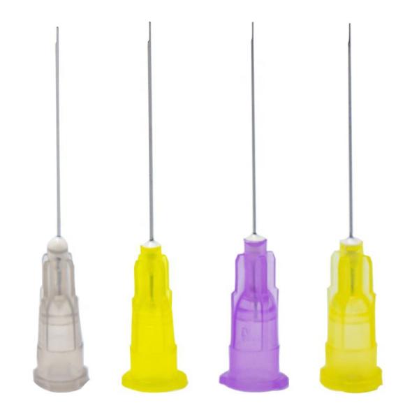 16G / 18G SJ Manufacturer Dental Use Paste Irrigation / Application Needle Ultra Fine Tip