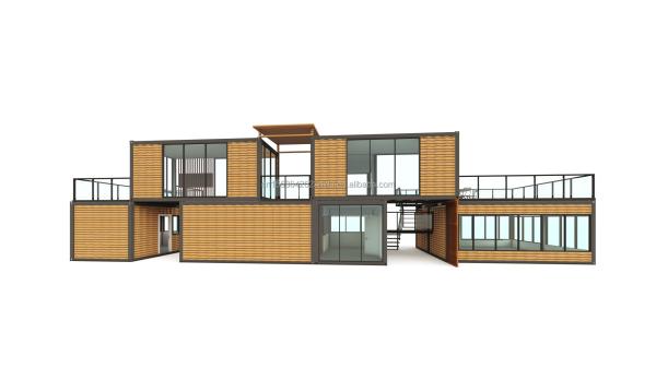 20ft/40ft Customized Color Combination Container Room for Sales Booth Coffee Shop Guard Room Office Bar