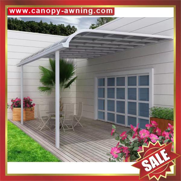 high quality modern gazebo patio balcony porch corridor window door sun rain aluminum alloy metal awning canopy shelter