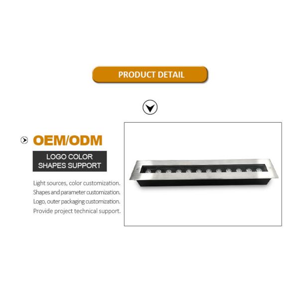 24 Вт постоянного тока 24 Вт светодиодное подземное освещение водонепроницаемое захороненное подземное освещение