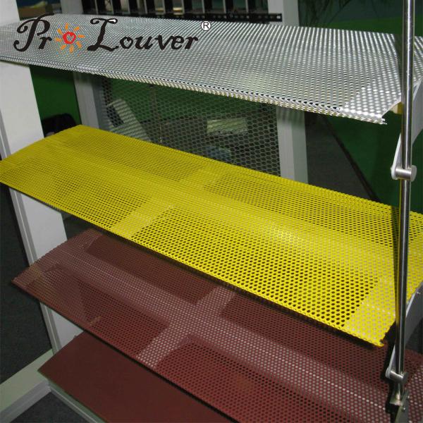 HOT SALE ! Aerowing Louver Blades, Aluminum Perforated Louver Facade