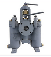 JIS F7208  Marine Cast Iron Duplex Oil Strainer JIS F7208 H Type for Korea market