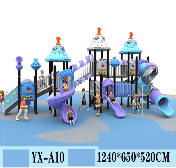 High-quality LLDPE plastic galvanized steel outdoor  children's playground equipment kindergarten at a competitive cost 
