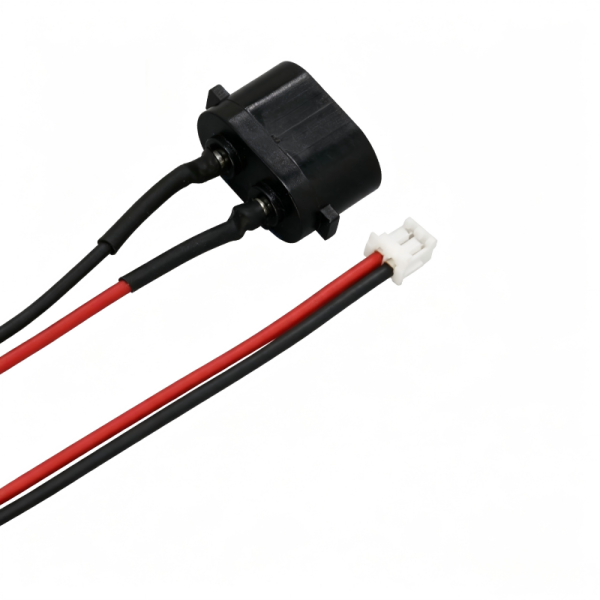 Custom Wiring Harness | Custom UL1007 Figure 8 2Pin Male Plug to XH2.54 2P Terminal Power Conversion Wire Harness for Portable Monitoring Device | China OEM Manufacturer
