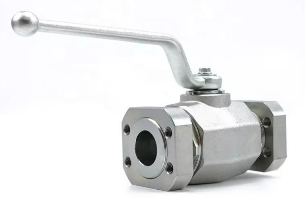 Flange Hydraulic Manifold Control Valve BKH-SAE Stainless Steel High Pressure Ball Valve