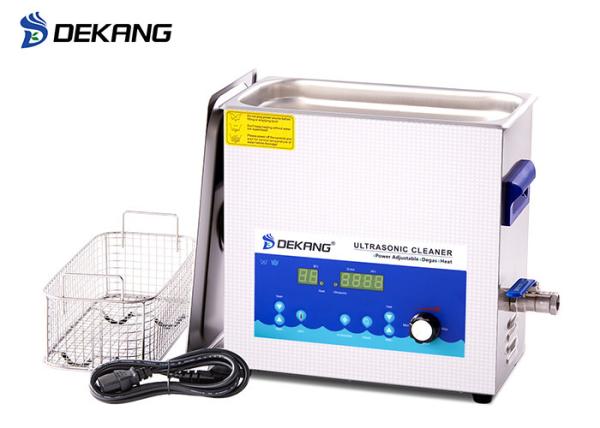 6.5L 0-180W Ultrasound Water Bath , Industrial Grade Sonic Bath Jewellery Cleaner 