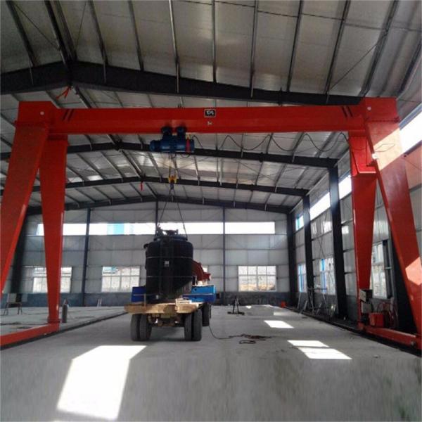 Customizable Gantry Crane Double Girder Controlled By Cabin Or Remote 7.5-30m Span