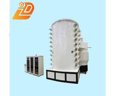 Customized Size Multi Arc Ion Vacuum Coating Machine with PLC Control for Gold Color Coating on Watch Parts