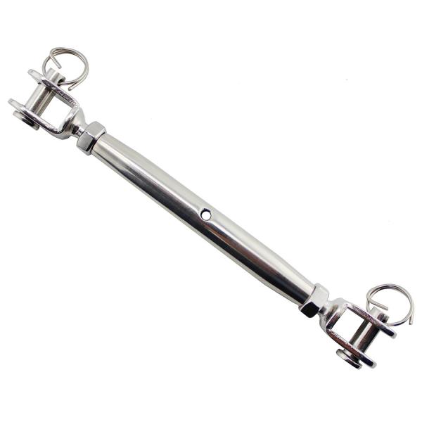 304 316 Stainless Steel Closed Body Turnbuckle For Adjusting Tension In Wire Ropes Or Cables
