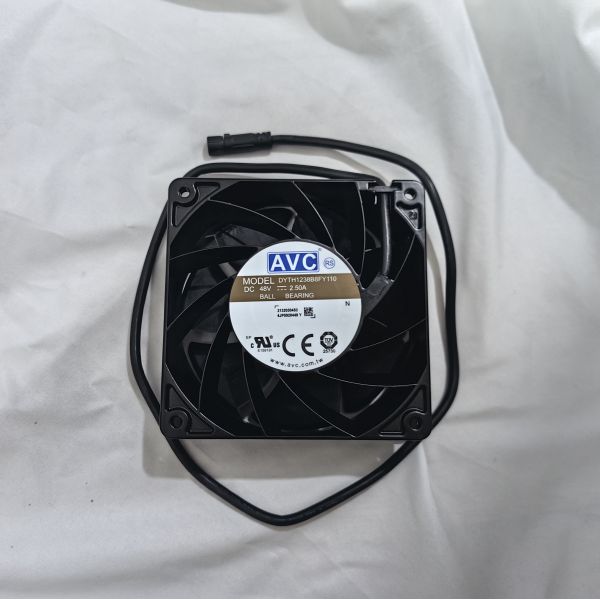 4-wire PWM Speed Control IP68 Waterproof High Air Volume Avc 48 Volt Fan  Industrial AVC Cooling Fan Industrial Axial 48v Dc Fan