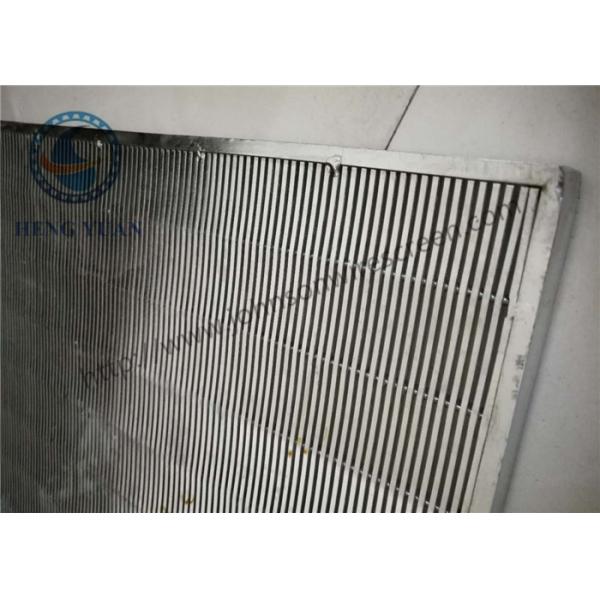 Coal Washing Equipment Wedge Wire Sheets Stainless Steel 304 Materials