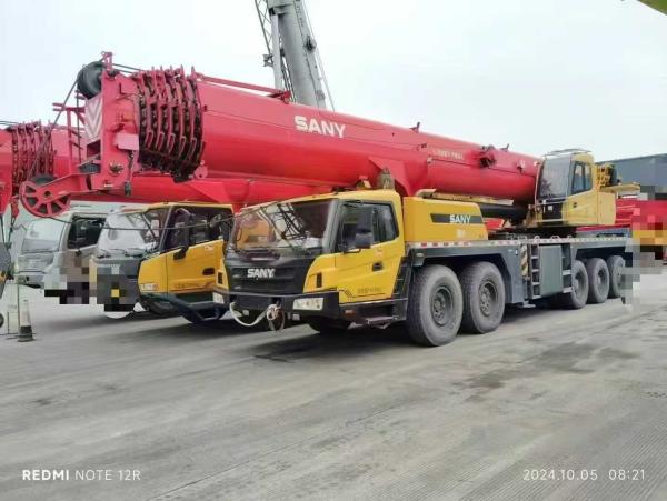 2022 SANY machines de levage de grues pour camions entièrement hydrauliques de 100T STC1000C7 utilisées