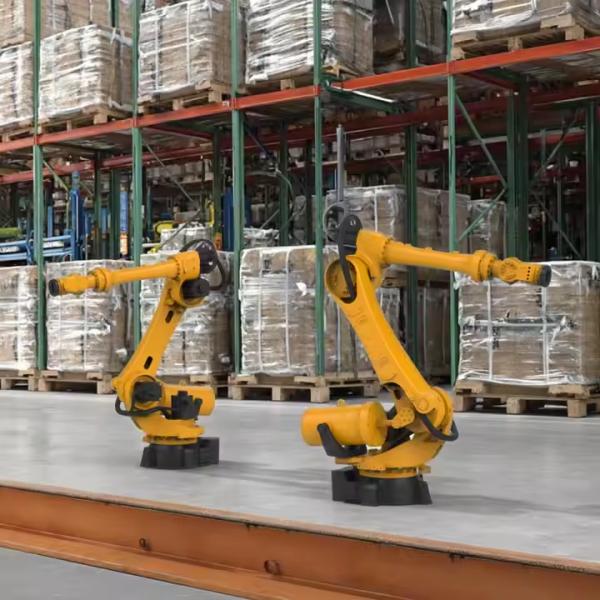 Brazo robótico industrial de 6 ejes con 10 kg de carga útil y 1700 mm de alcance, soldadura MIG automática de acero inoxidable, manipulador de soldadura robótica de 6 ejes