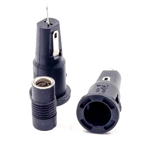 R3-54 Snap-in Panel Mount Fuse Holder R3-54A 5.2x20mm 250V 6.3A 125V 10A Screw Cap Fuse Block