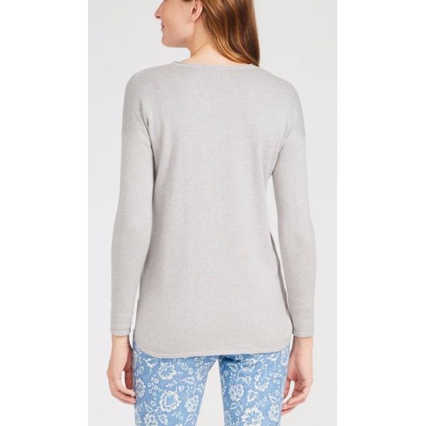 WOMEN'S 60% cotton/20% viscose/15% nylon/5% cashmere KNITTED SWEATER PULLOVER