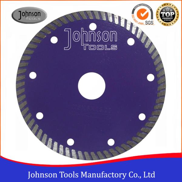 125 Mm Sintered Turbo Hot Press Diamond Cutting Blades For Tiles GB Standard