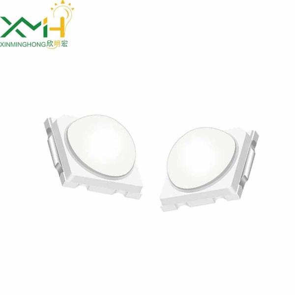 2835 Dome Lens SMD LED 0.2W Small Angle AlGaInP Chip 2LM 2.5mm Thickness