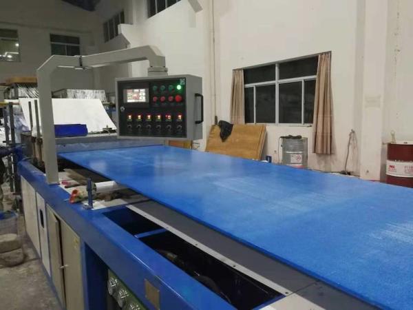 Blue 3m 4m Smooth Exterior FRP Panels Light Weight For Sewage Treatment
