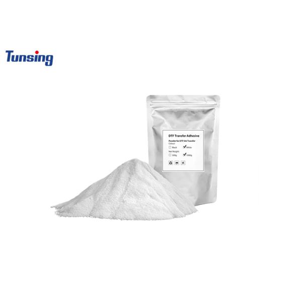 Good Stretch DTF TPU Hot Melt Powder Professional Heat Transfer Adhesive Glue Powder Wear Resistant Long Lasting for Garment Apparel Printing