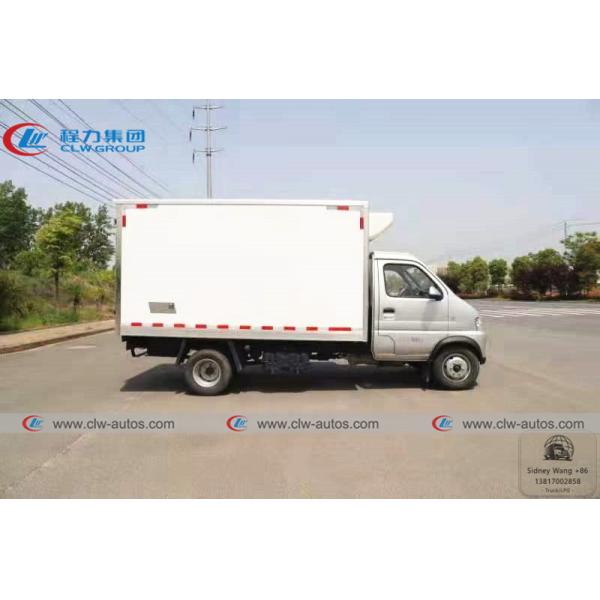 Mini 1 tonelada 2 Ton Gasoline Type Refrigerated Van Truck de LHD Karry 4x2