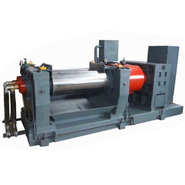 PLC Controlled Stainless Steel Two Roll Rubber Mixing Machine with 50-100kg/h Capacity