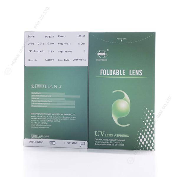 6.0mm Hydrophilic Intraocular Lens Smooth Surface Aspheric Iol