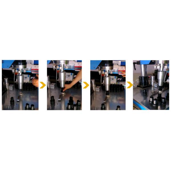 Сварочный аппарат производственной линии 200mm воздушного фильтра ультразвуковой