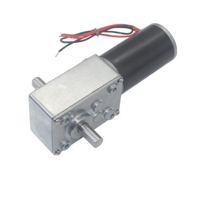 O auto dobro do eixo que trava a engrenagem de sem-fim da C.C. viaja de automóvel o volt alto 470rpm do torque 24