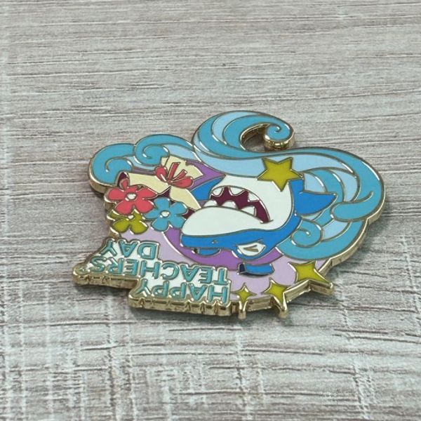 Studio Ghibli Spirited Away Chihiro with Haku Dragon Enamel Pin, Anime Character Collectible Badge