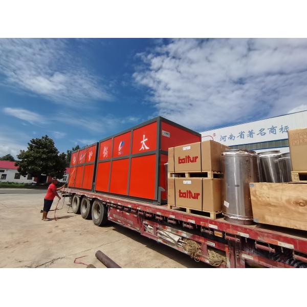 Horizontal vacuum hot water boiler multi-purpose no scaling no corrosion