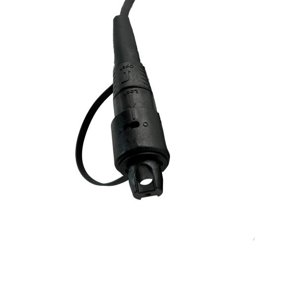 FTTH оптический водонепроницаемый SLIM соединитель G657A1 Водонепроницаемый оптический волоконный тонкий патч кабель