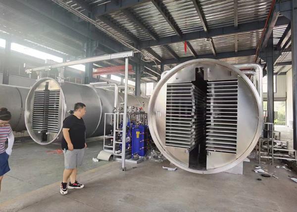 Industrial Vacuum Lyophilizer Freeze Dryer 100Kg/Batch