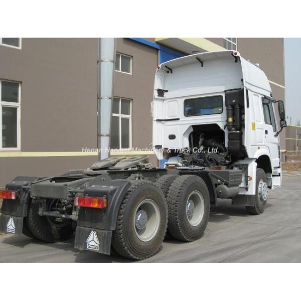 Высокая крыша Sinotruk Howo 6x4 371hp основное - тележка двигателя с безламповыми покрышками 12R22.5