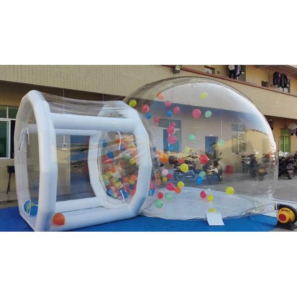 Роскошная надувная палатка для пузырей Дом лодж Партия аренда воздушного иглу
