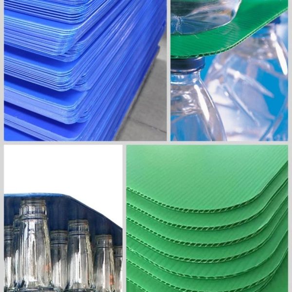 Plastic Layer Pads for Pallets – Durable PP Corrugated Interlayer Sheets for Bottle, Can & Product Separation, Moisture Resistant, Reusable Packaging Protection Solution