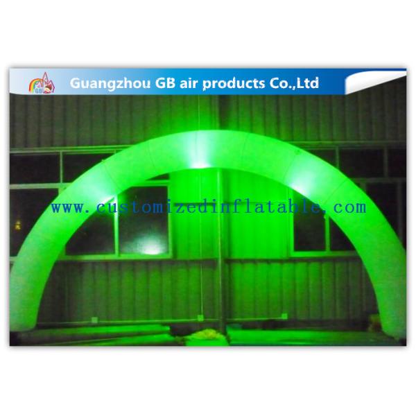 Outdoor Arch Shape Inflatable Lighting Decoration Stage Lighting For Wedding / Party