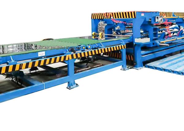 Hydraulic Cut To Length Line Machine / Carbon Steel Cut To Length Machine