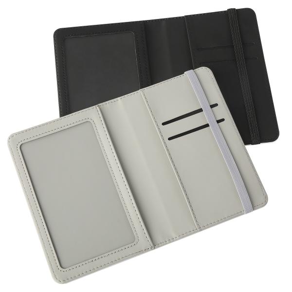 Full Printing Blank Sublimation Passport Cover With Card Slots Leather Passport Holder Personalized