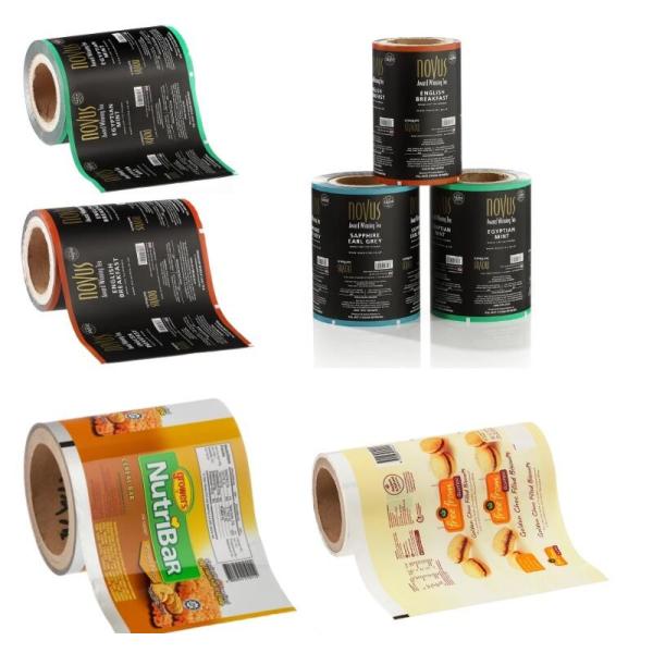 Пластиковый крен фильма упаковки еды для сумки подушки с алюминиевой фольгой выравнивая высокий барьер