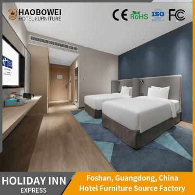 Custom Hotel Furniture Set for Double Bedroom 3 Star Business Apartment Customizable