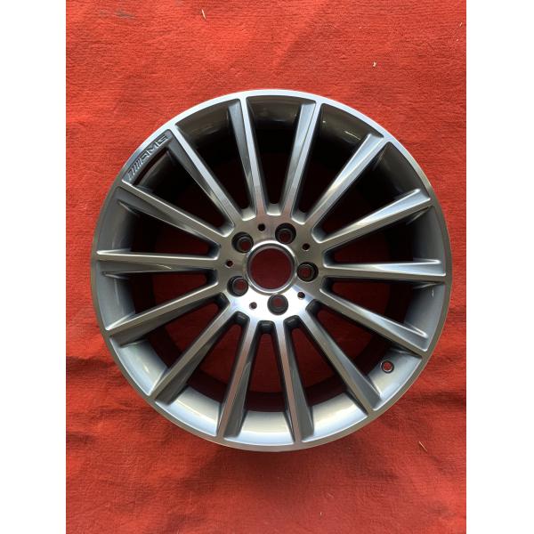 Grey ET43 19 Inch Mercedes Benz Rims , Cast Aluminium 19 Inch Rims 5x112