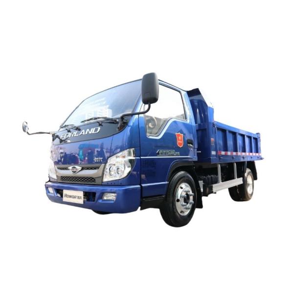 Mini camion benne prix le plus bas Foland 95 chevaux 4X2 Camion benne benne avec boîte de vitesses de marque WanLiYang, 7 rapports avant, 1 arrière