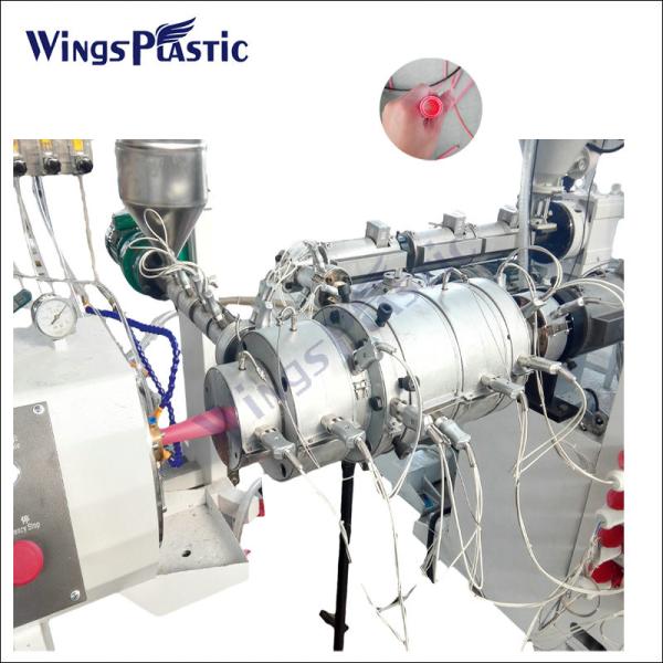 Máquina de fabricação de tubos PPR com pressão de ar comprimido de 0,6-0,8Mpa Diâmetro de 16 mm-63 mm