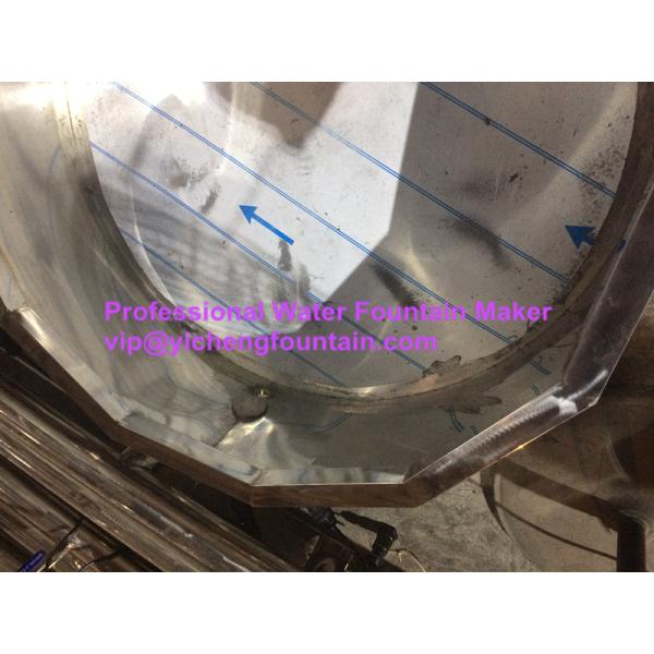Fully SS304 Portable Water Fountain Equipment For Small Fountain System 100cm - 300cm