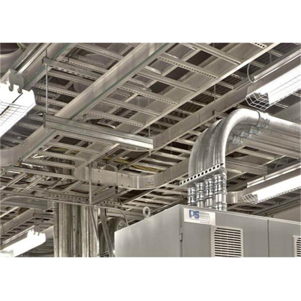 Galvanised Perforated Metal Cable Tray Machine Follow Cutting Electrical Control