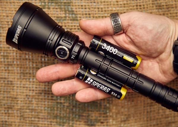 Dual Mode Silent Remote Switch 16.8V Camping Torch Light