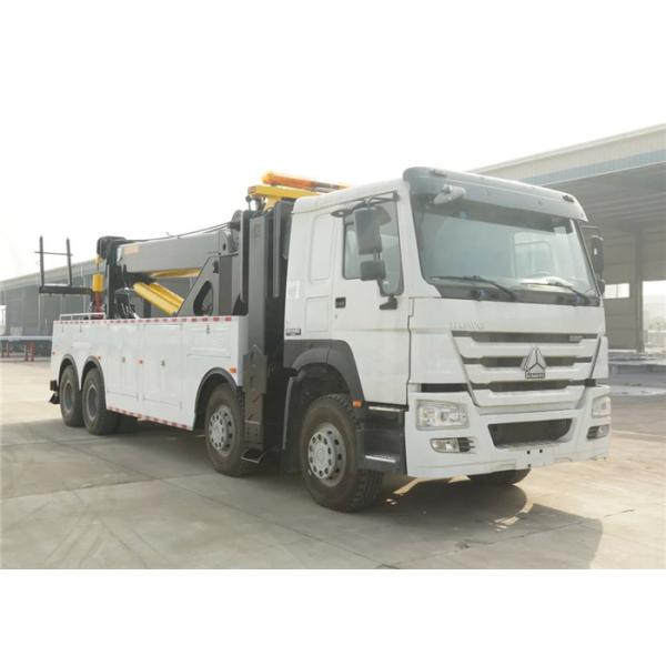 50T Road Wrecker Tow Truck 12 Wheels 8x4 371hp 50 tons Left / Right Hand Drive